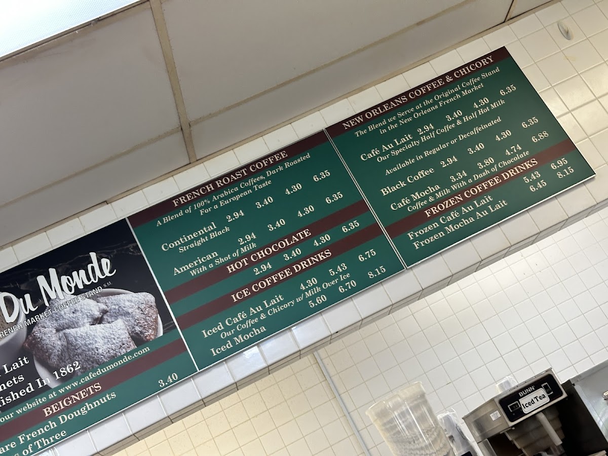 Cafe Du Monde Menu - Image 4